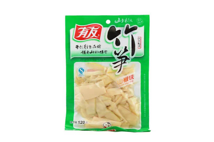 YOUYOU BAMBOO SHOOTS (PEPPER) 120G